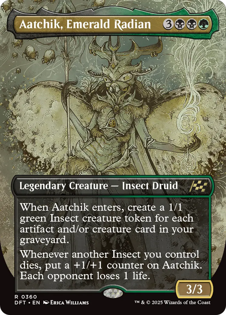 Aatchik, Emerald Radian (Borderless) [Aetherdrift] 1