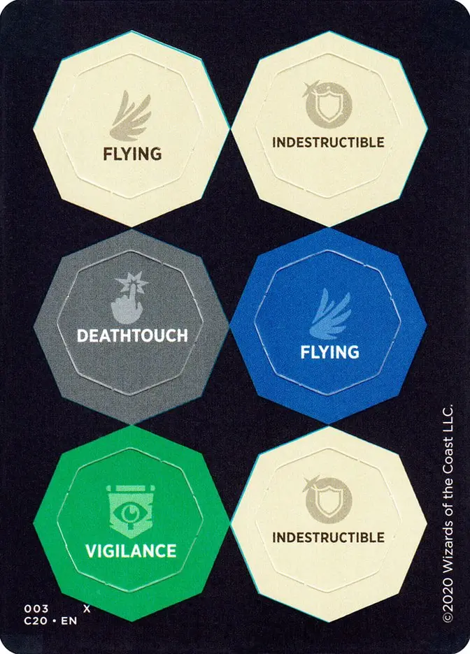 Ability Punchcard (003) [Commander 2020 Tokens] 1