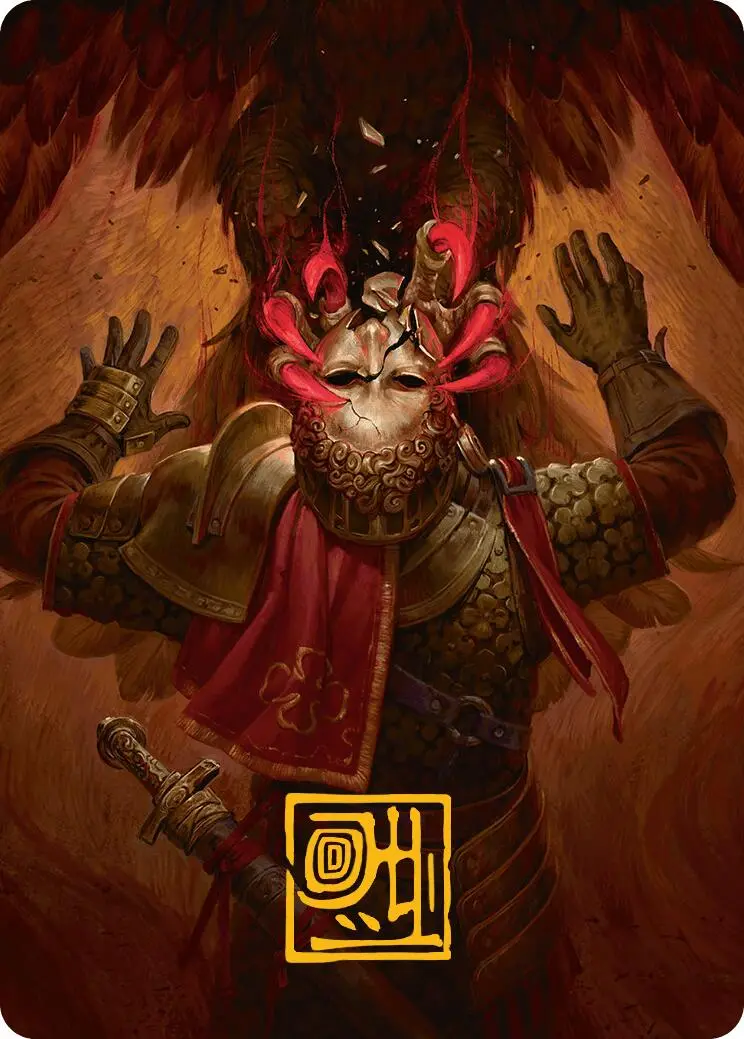 Abrade Art Card (Gold-Stamped Signature) [Innistrad Remastered Art Series] 1