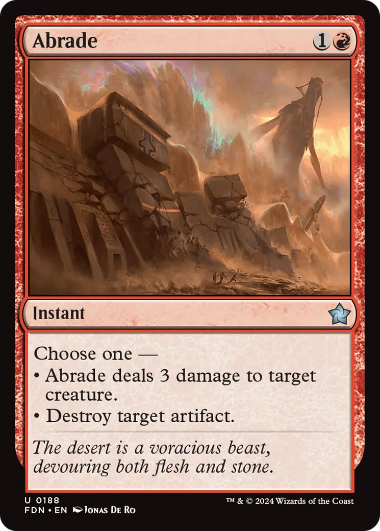 Abrade [Foundations] 1