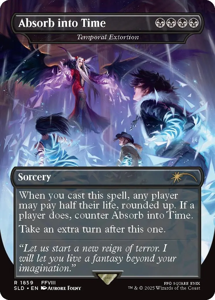 Absorb Into Time - Temporal Extortion [Secret Lair Drop Series] 1