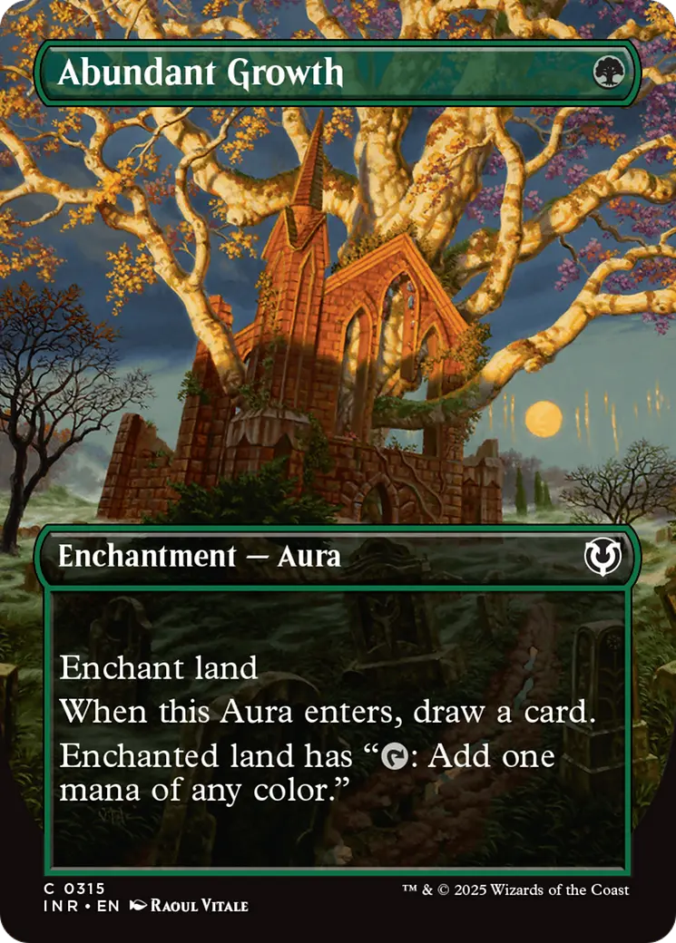 Abundant Growth (Borderless) [Innistrad Remastered] 1