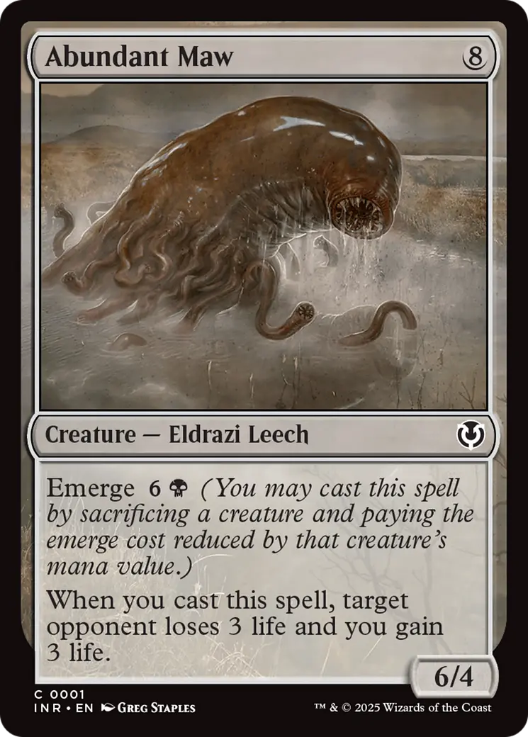 Abundant Maw [Innistrad Remastered] 1