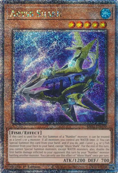 Abyss Shark (Quarter Century Secret Rare) [Ra03-En030] Quarter Century Secret Rare 1