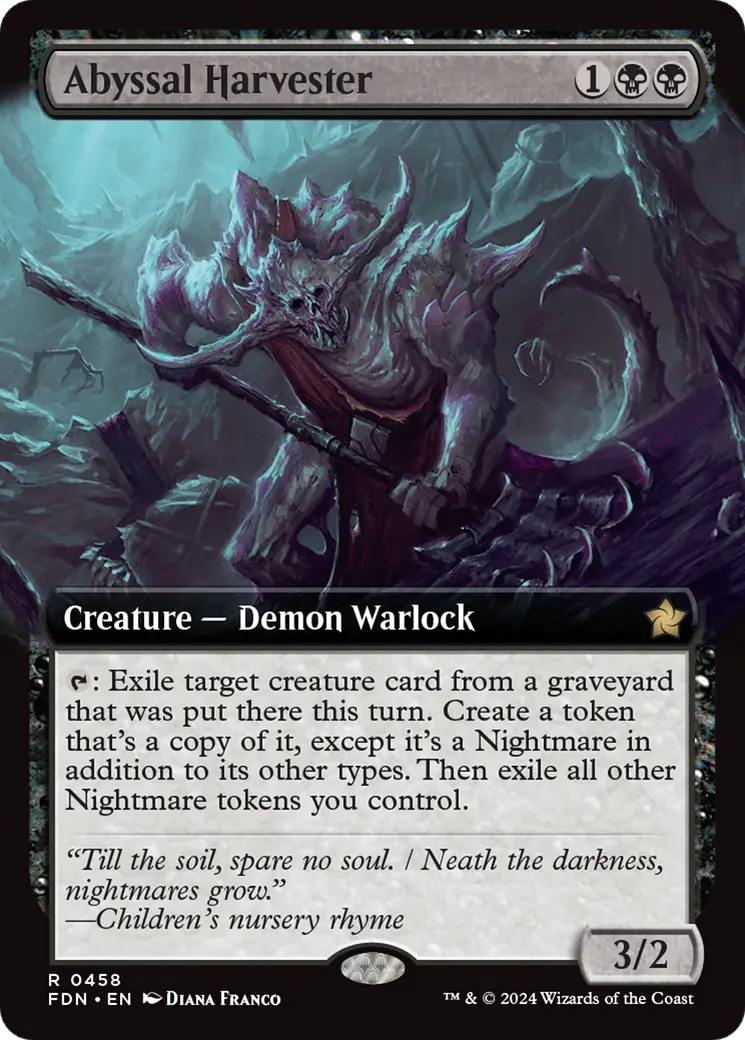 Abyssal Harvester (Extended Art) [Foundations] 1