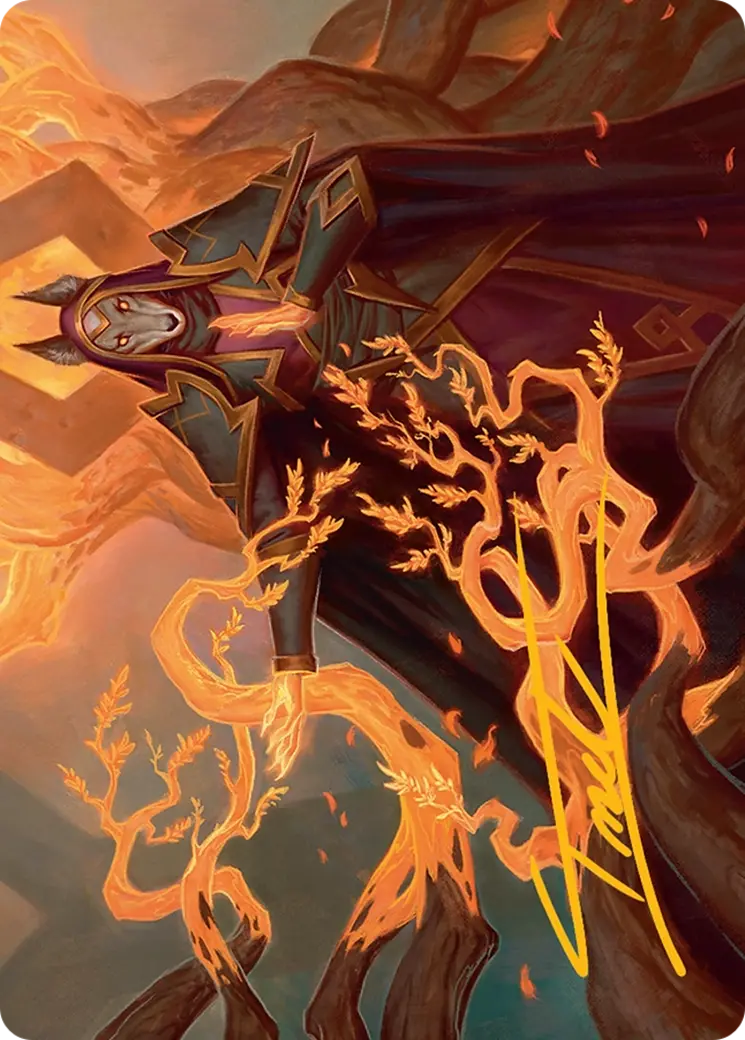 Abzan Devotee Art Card (10/54) [Tarkir: Dragonstorm Art Series] 1