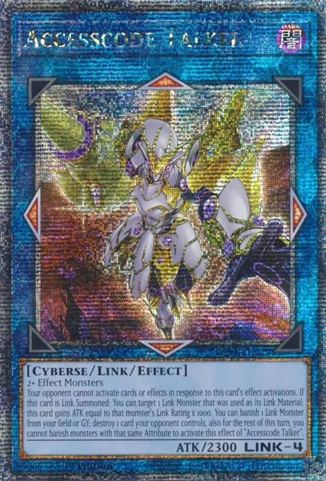 Accesscode Talker (New Art) [Ra04-En079] Quarter Century Secret Rare 1