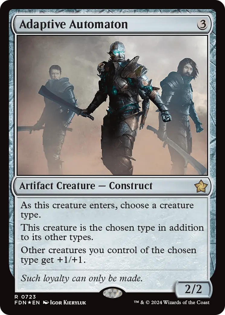 Adaptive Automaton [Foundations] 1