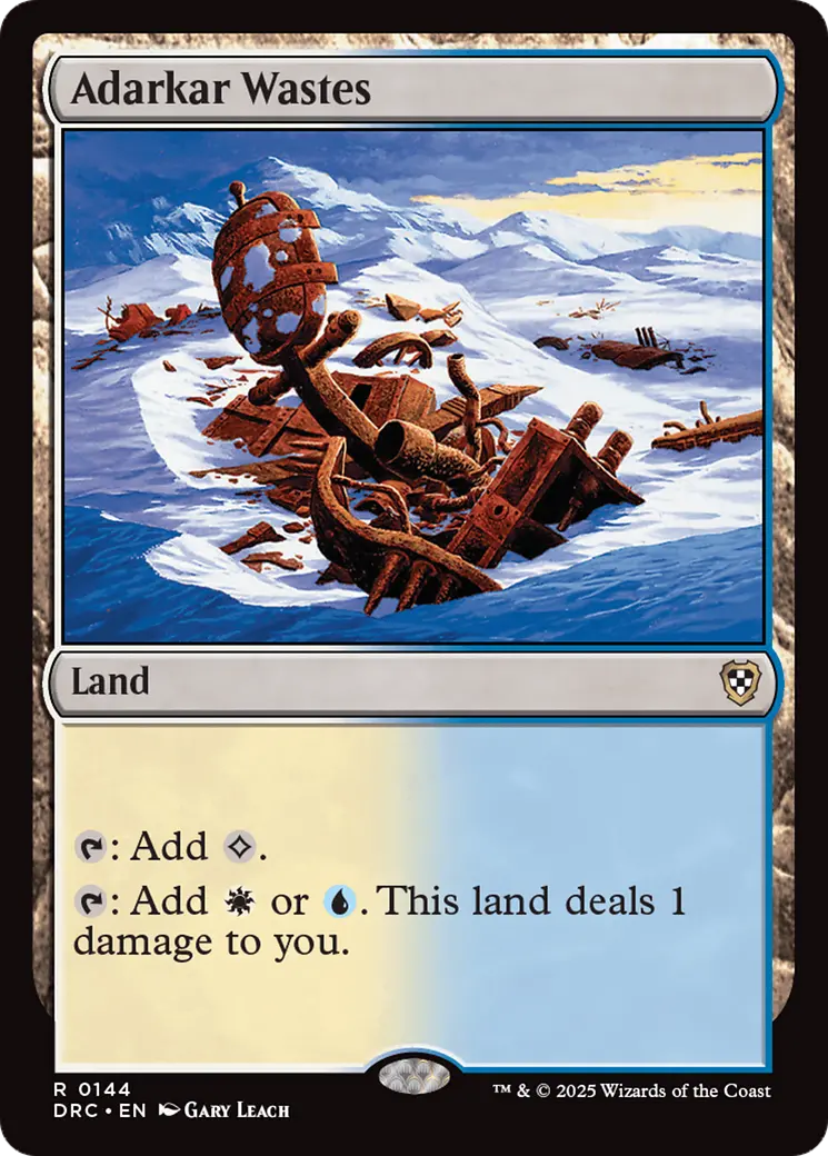Adarkar Wastes [Aetherdrift Commander] 1