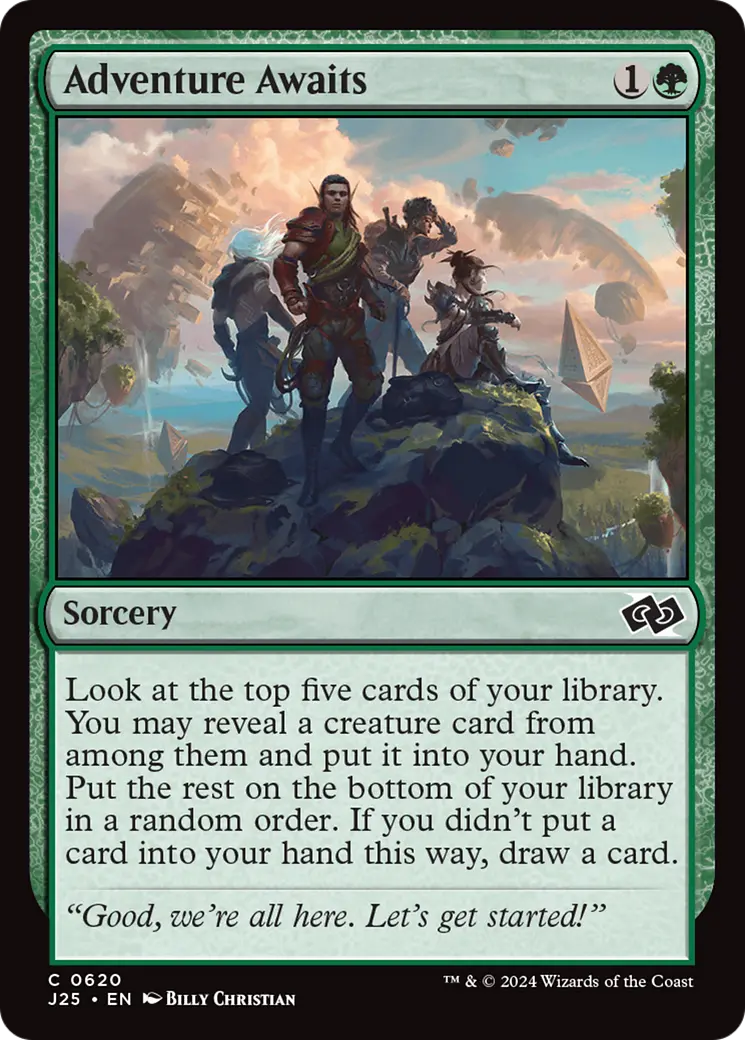 Adventure Awaits [Foundations Jumpstart] 1