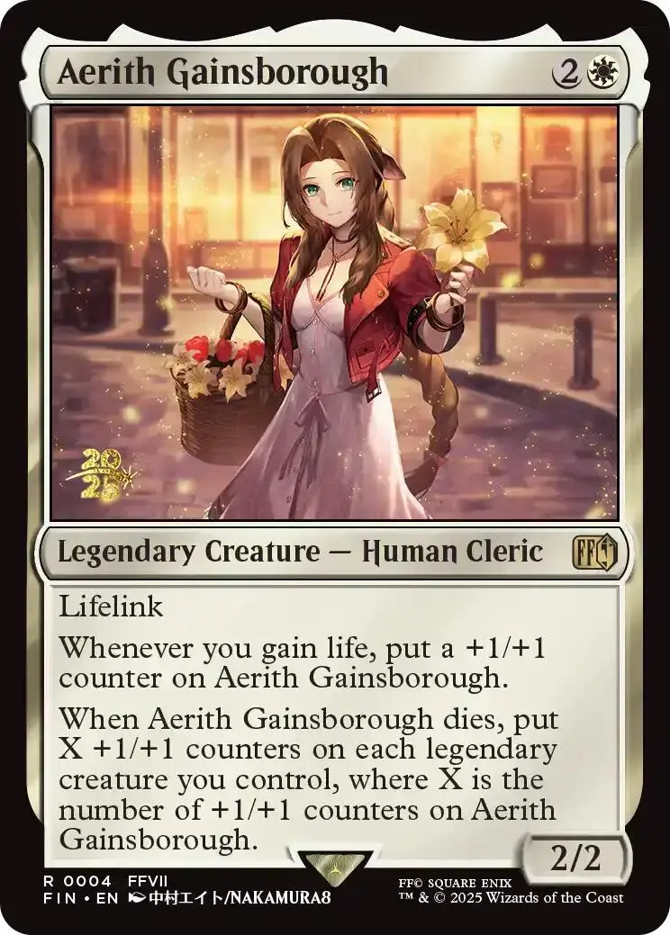 Aerith Gainsborough [Final Fantasy Prerelease Promo] 1