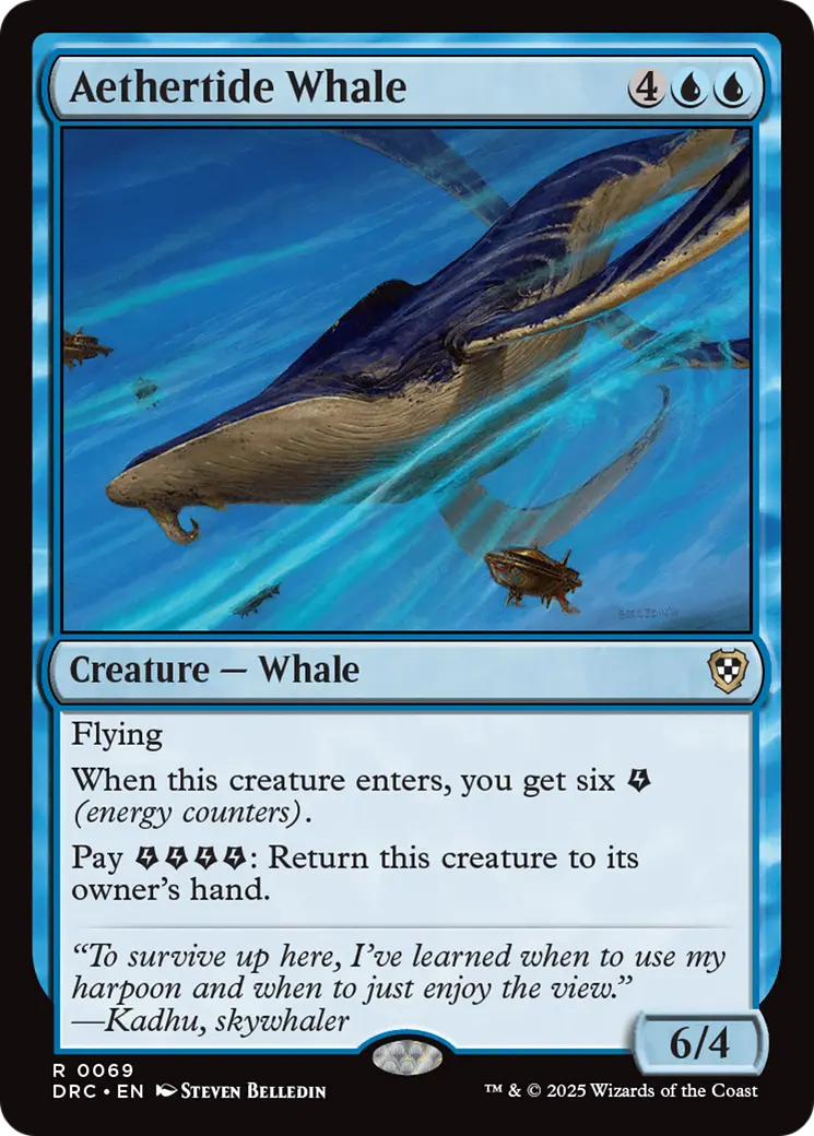 Aethertide Whale [Aetherdrift Commander] 1
