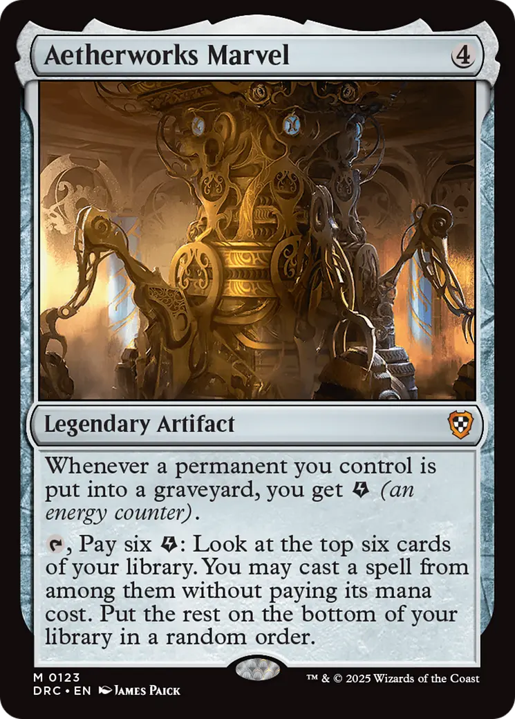 Aetherworks Marvel [Aetherdrift Commander] 1