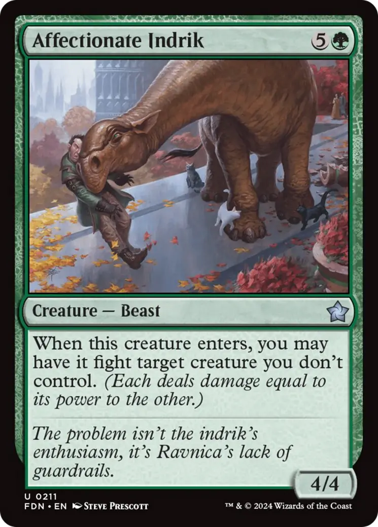 Affectionate Indrik [Foundations] 1