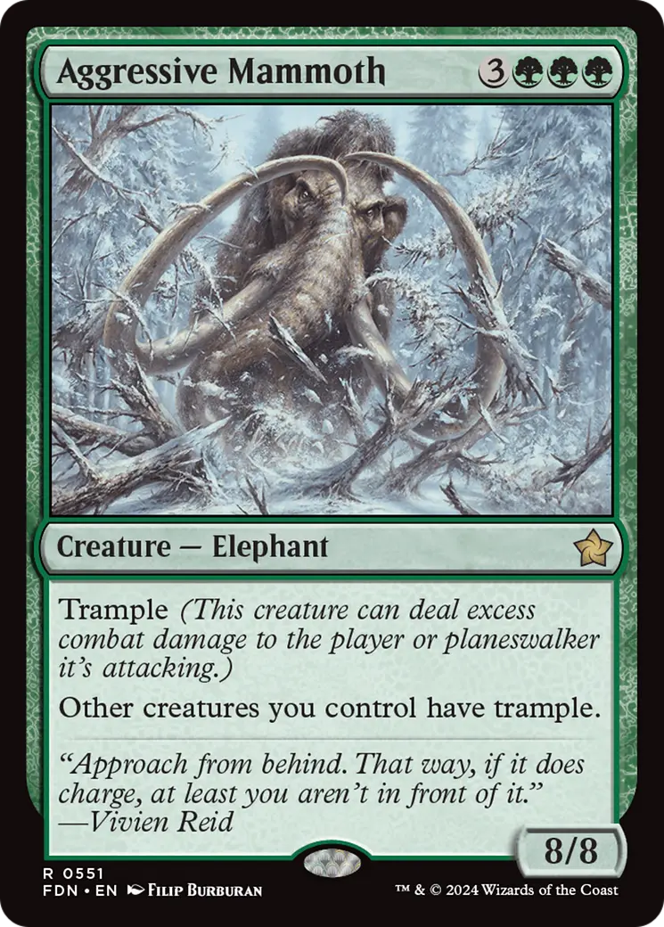 Aggressive Mammoth [Foundations] 1