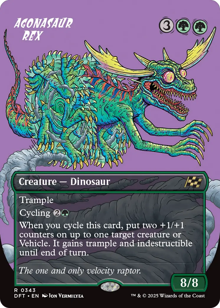 Agonasaur Rex (Borderless) [Aetherdrift] 1