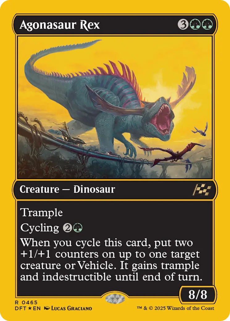 Agonasaur Rex (First-Place Foil) [Aetherdrift] 1