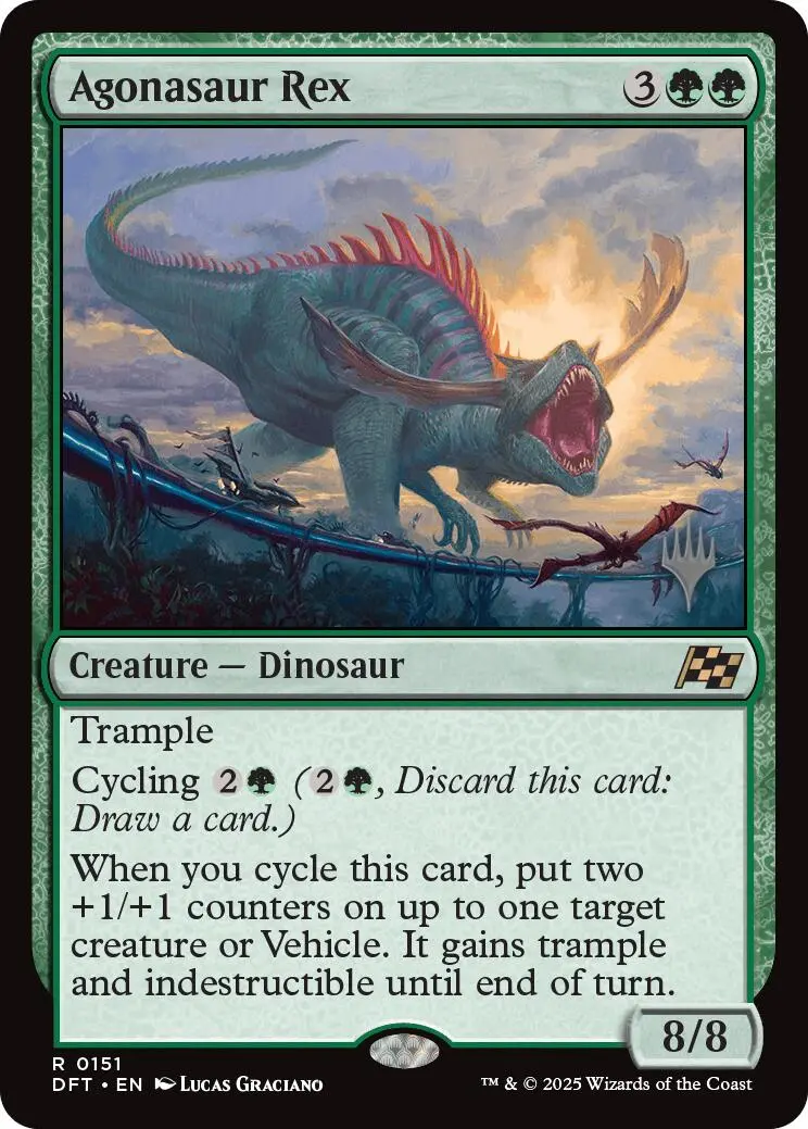 Agonasaur Rex (Promo Pack) [Aetherdrift Promos] 1