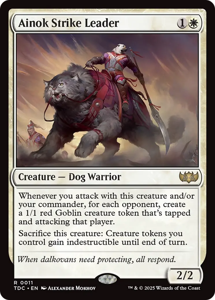 Ainok Strike Leader [Tarkir: Dragonstorm Commander] 1