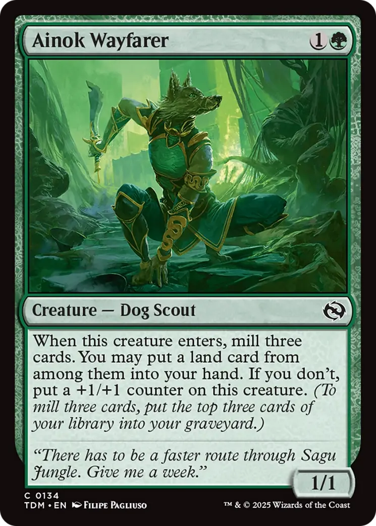 Ainok Wayfarer [Tarkir: Dragonstorm] 1