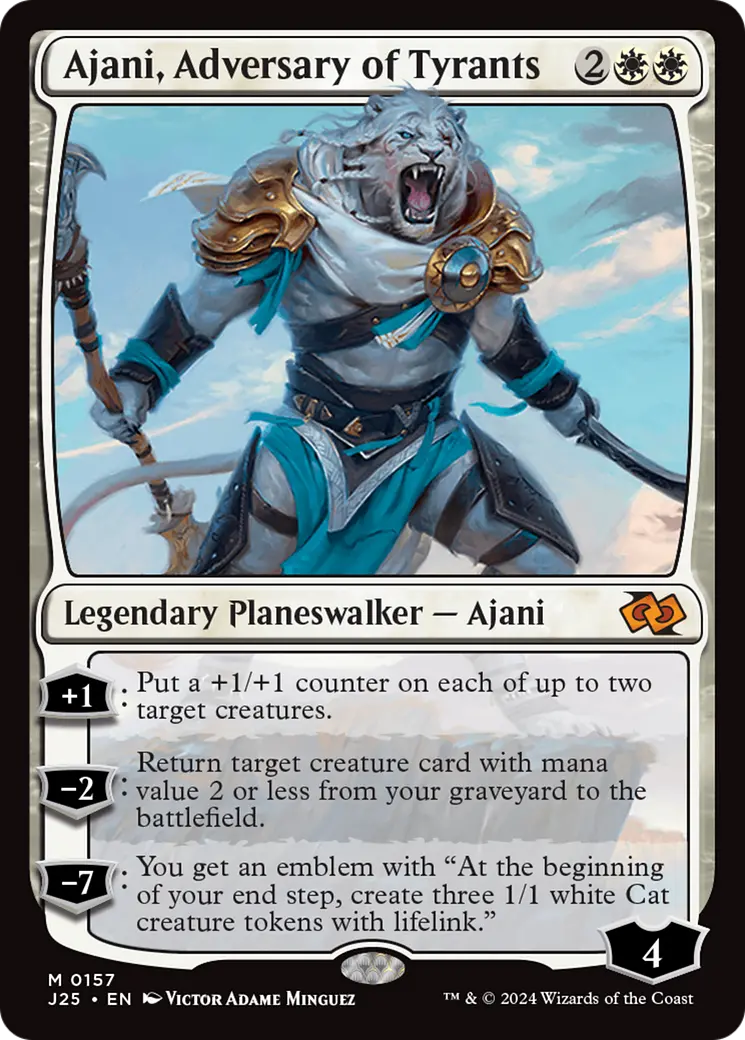 Ajani, Adversary Of Tyrants [Foundations Jumpstart] 1