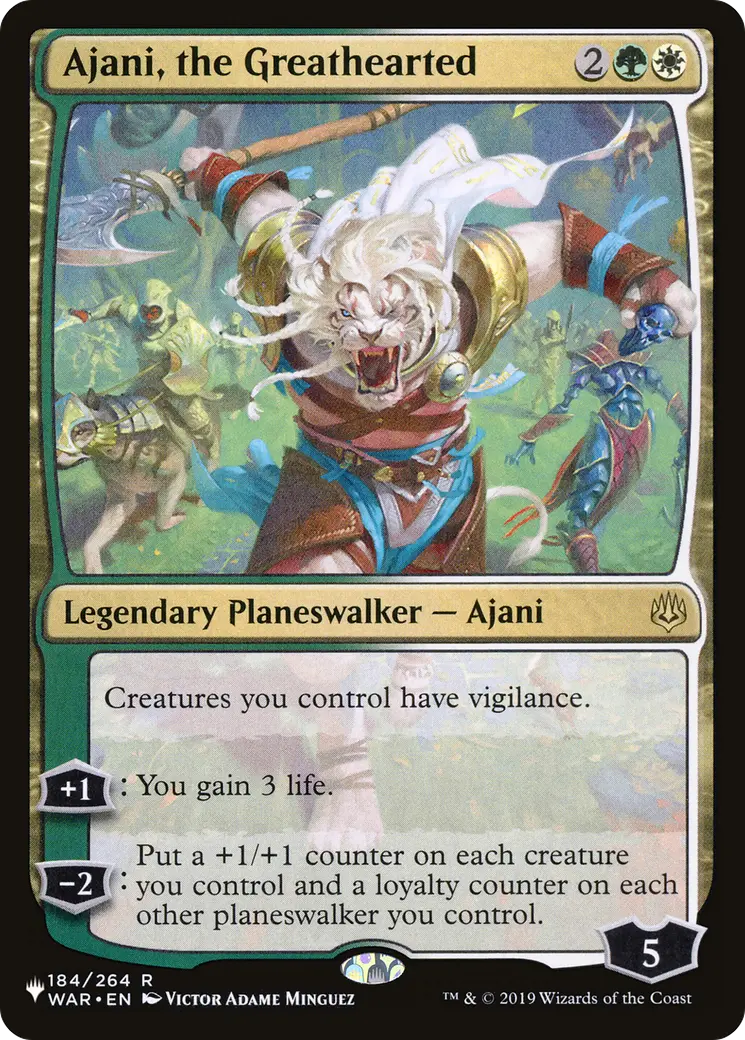Ajani, The Greathearted [The List] 1