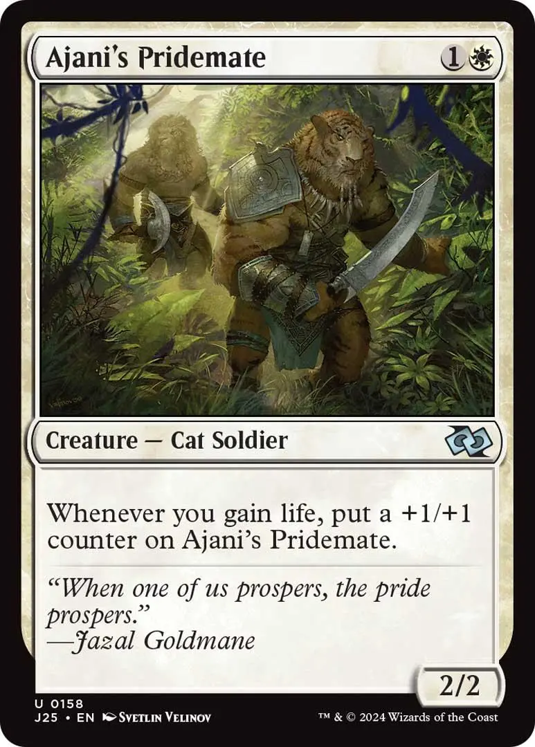 Ajani's Pridemate [Foundations Jumpstart] 1
