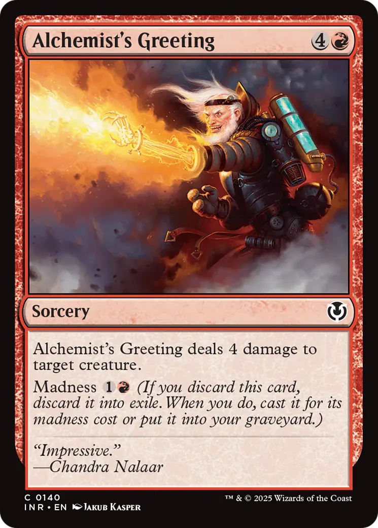 Alchemist's Greeting [Innistrad Remastered] 1