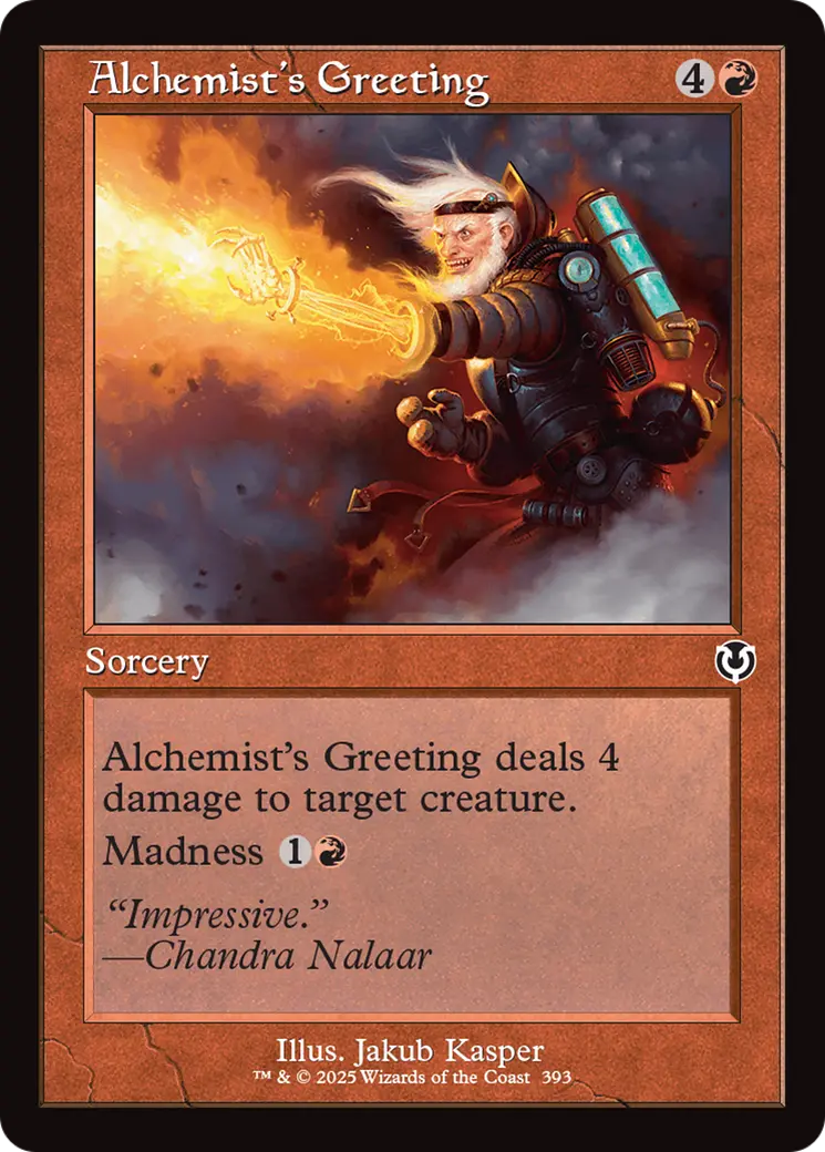 Alchemist's Greeting (Retro Frame) [Innistrad Remastered] 1