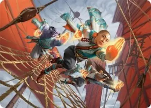 Aligned Heart Art Card (52/54) [Tarkir: Dragonstorm Art Series] 1