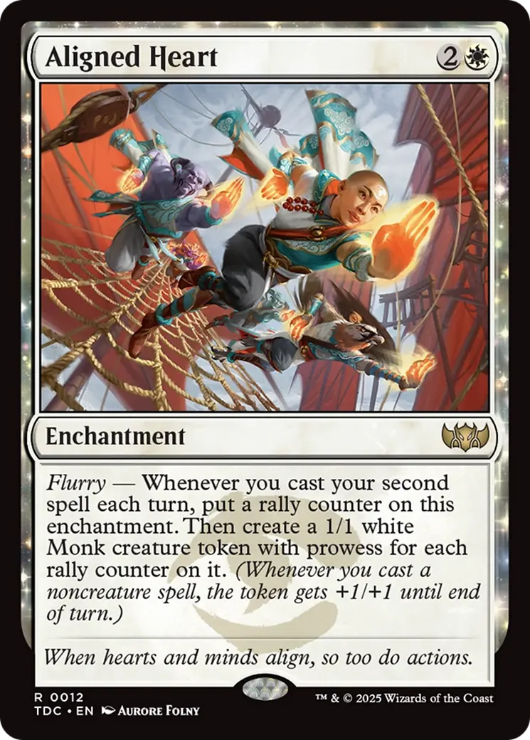 Aligned Heart [Tarkir: Dragonstorm Commander] 1