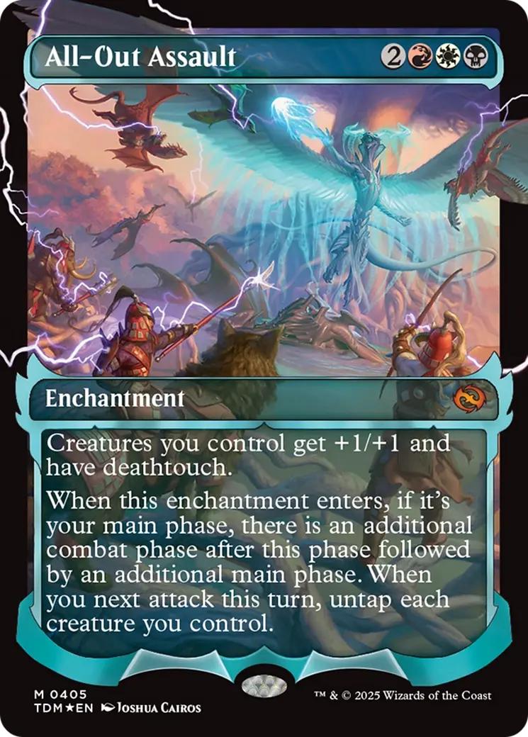 All-Out Assault (Showcase) [Tarkir: Dragonstorm] 1