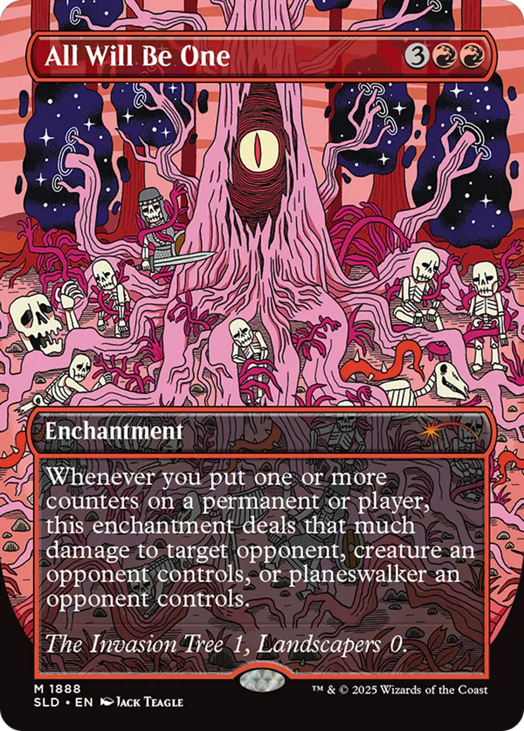 All Will Be One (Rainbow Foil) [Secret Lair Drop Series] 1