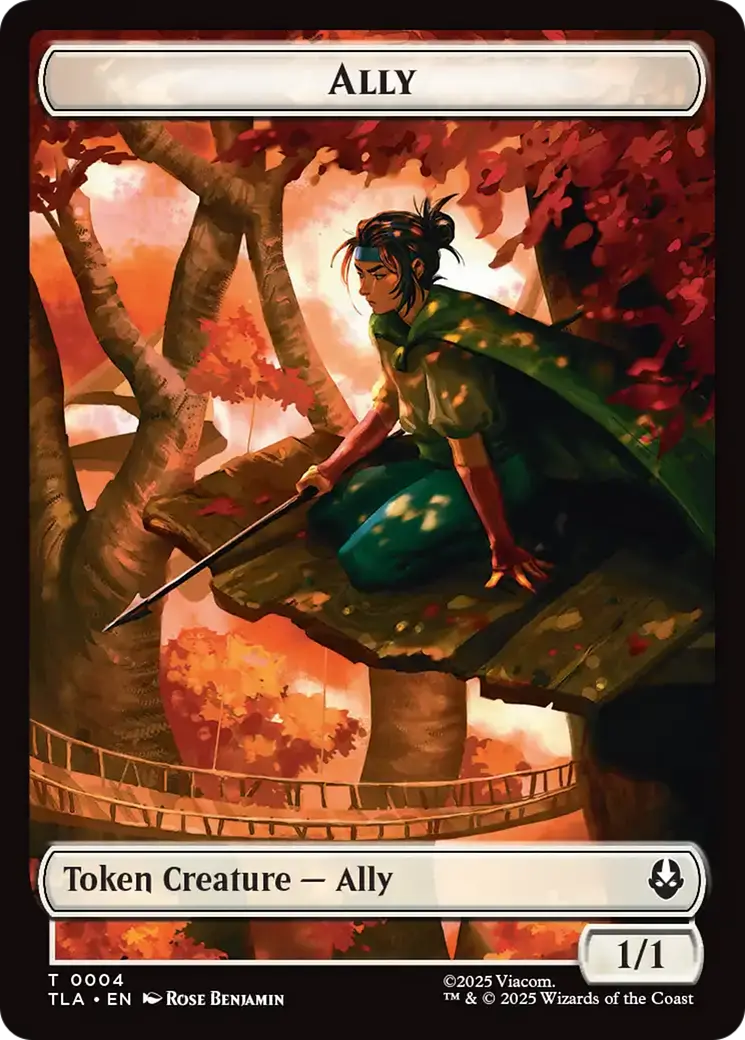 Ally (0004) // Spirit Double-Sided Token [Avatar: The Last Airbender Tokens] 1
