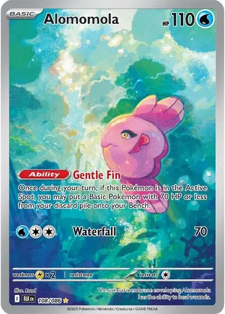 Alomomola (108/086) [Scarlet & Violet: Black Bolt] 1