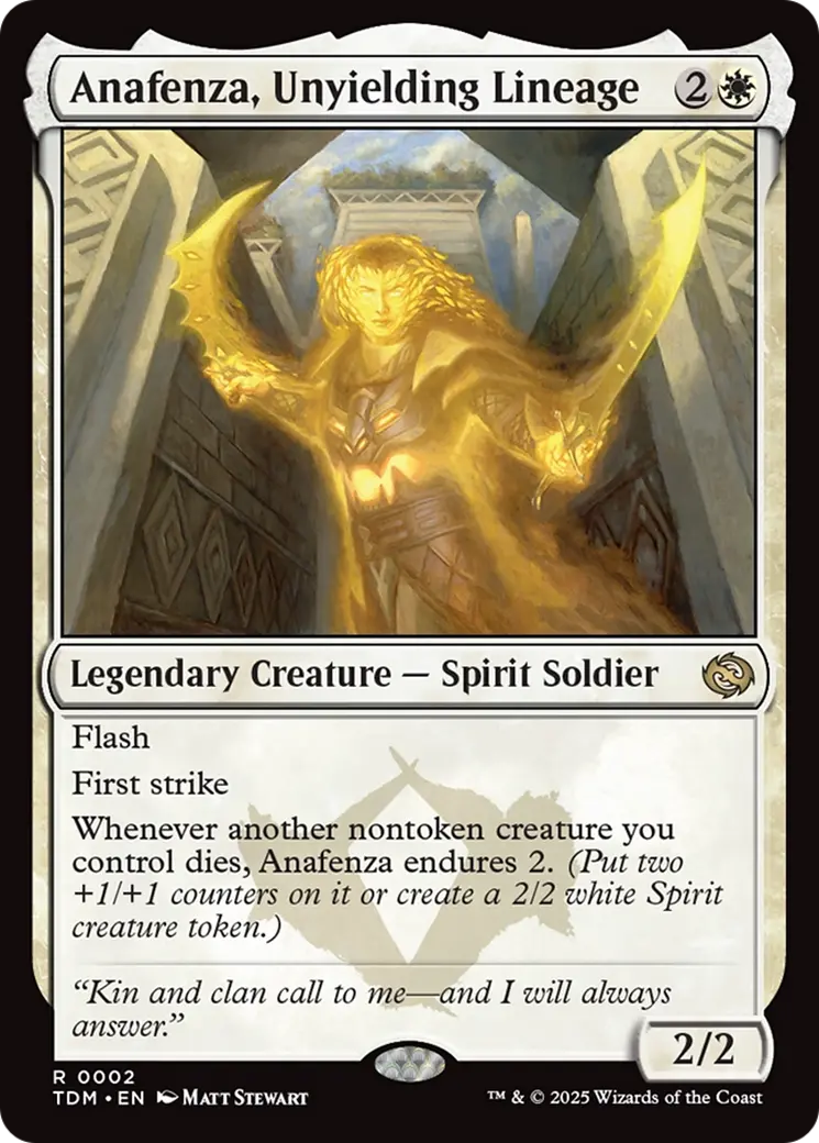 Anafenza, Unyielding Lineage [Tarkir: Dragonstorm] 1