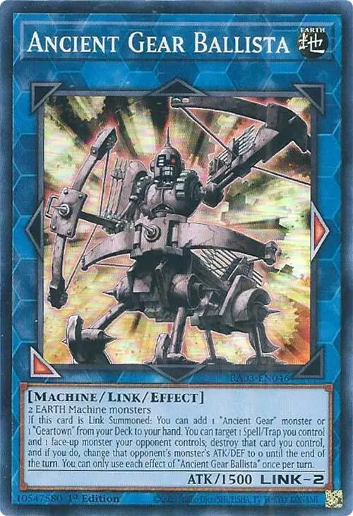 Ancient Gear Ballista [Ra03-En046] Super Rare 1