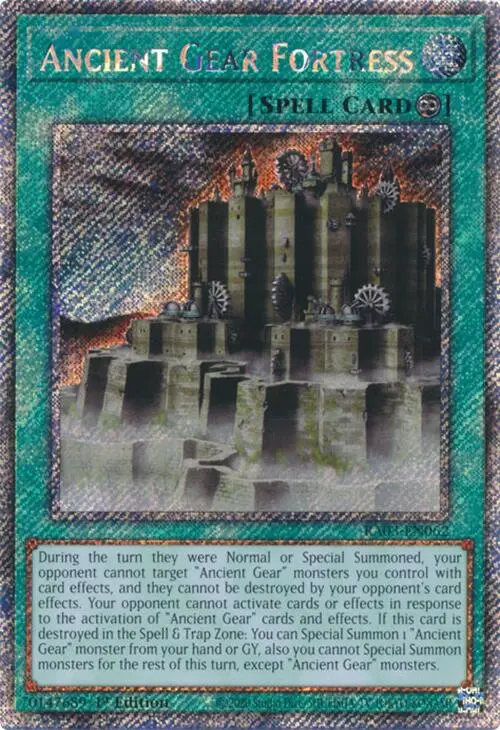 Ancient Gear Fortress (Platinum Secret Rare) [Ra03-En062] Platinum Secret Rare 1