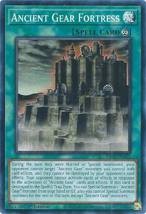 Ancient Gear Fortress [Ra03-En062] Super Rare 1