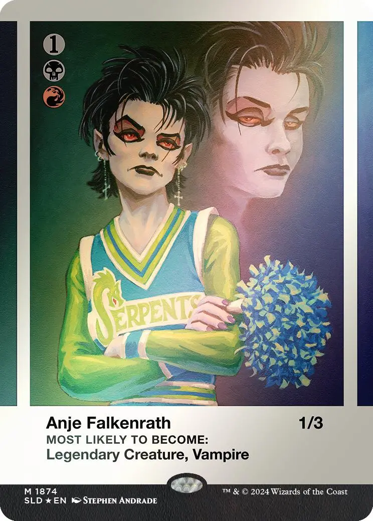 Anje Falkenrath (Rainbow Foil) [Secret Lair Drop Series] 1
