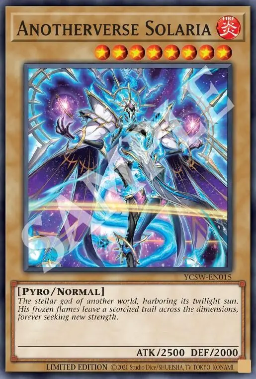 Anotherverse Solaria (Sr) [Ycsw-En015] Super Rare 1
