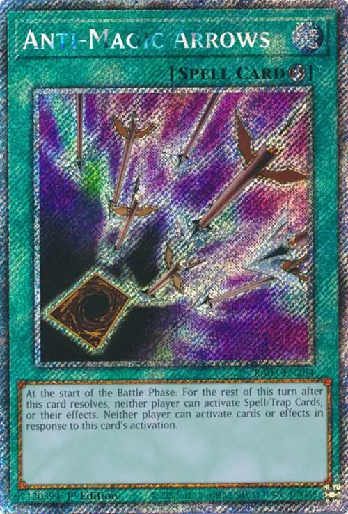 Anti-Magic Arrows (Platinum Secret Rare) [Ra03-En264] Platinum Secret Rare 1