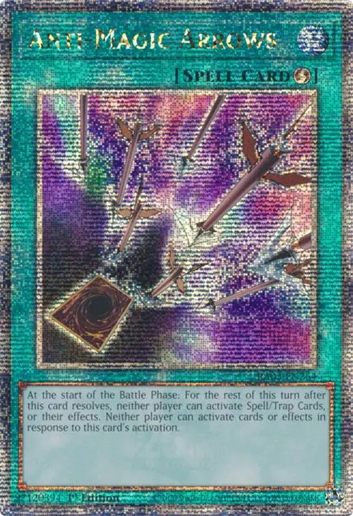 Anti-Magic Arrows (Quarter Century Secret Rare) [Ra03-En264] Quarter Century Secret Rare 1