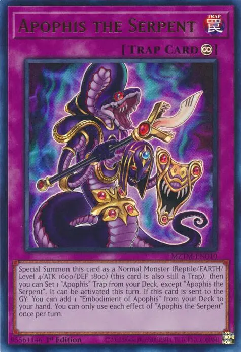 Apophis The Serpent [Mztm-En010] Ultra Rare 1