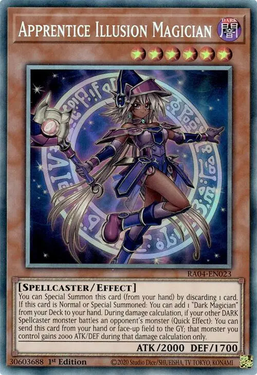 Apprentice Illusion Magician [Ra04-En023] Prismatic Collector's Rare 1
