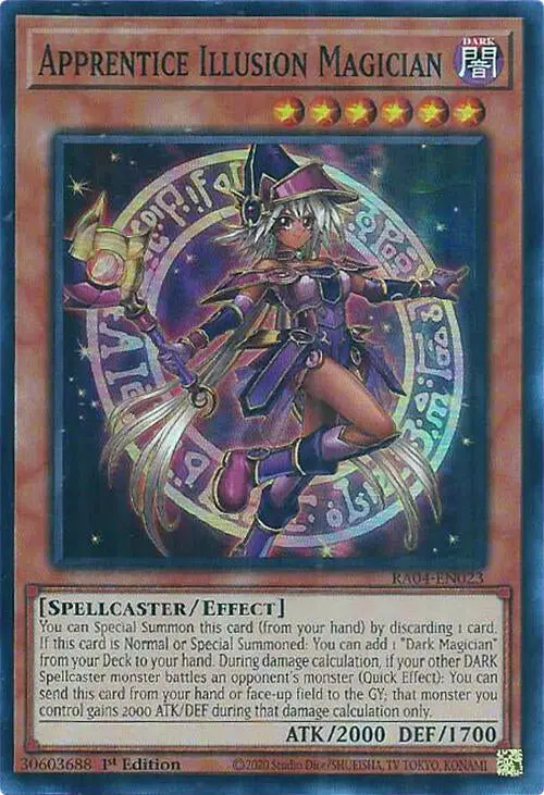 Apprentice Illusion Magician [Ra04-En023] Super Rare 1