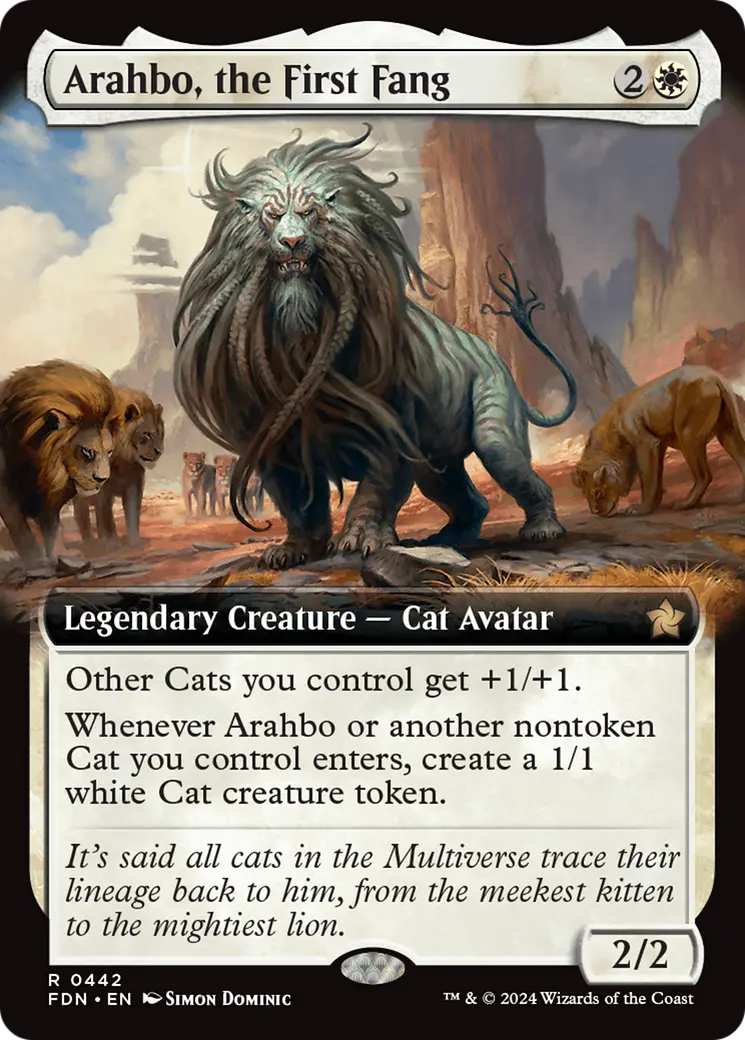 Arahbo, The First Fang (Extended Art) [Foundations] 1