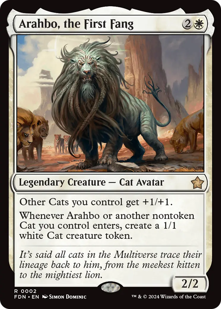Arahbo, The First Fang [Foundations] 1