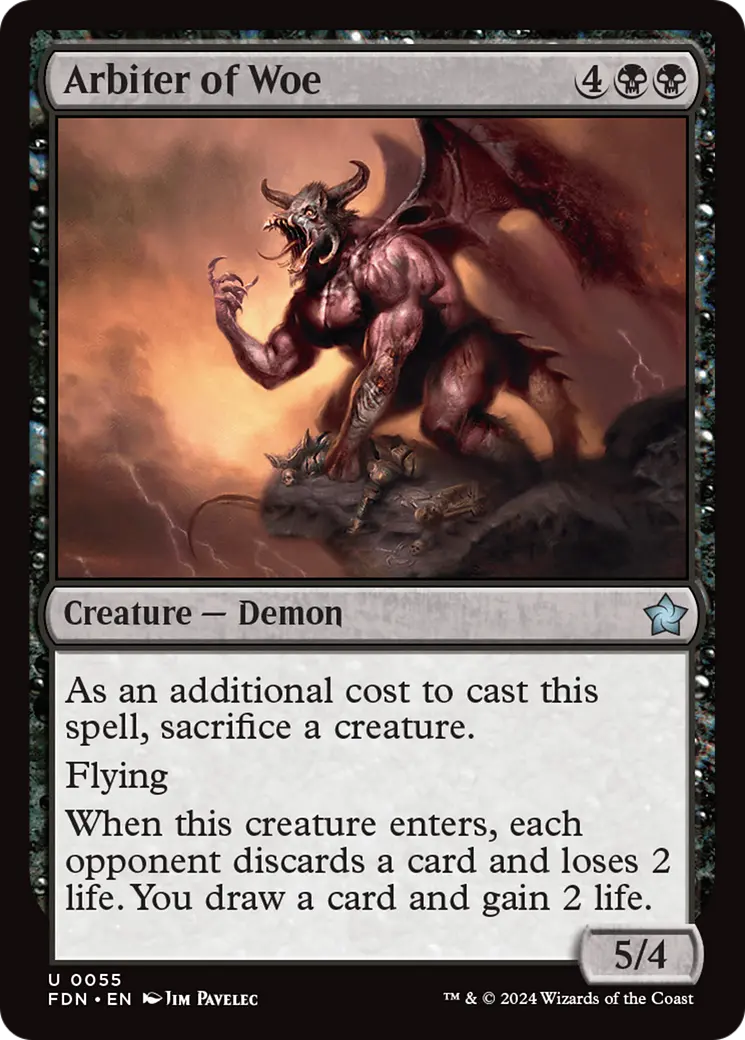 Arbiter Of Woe [Foundations] 1