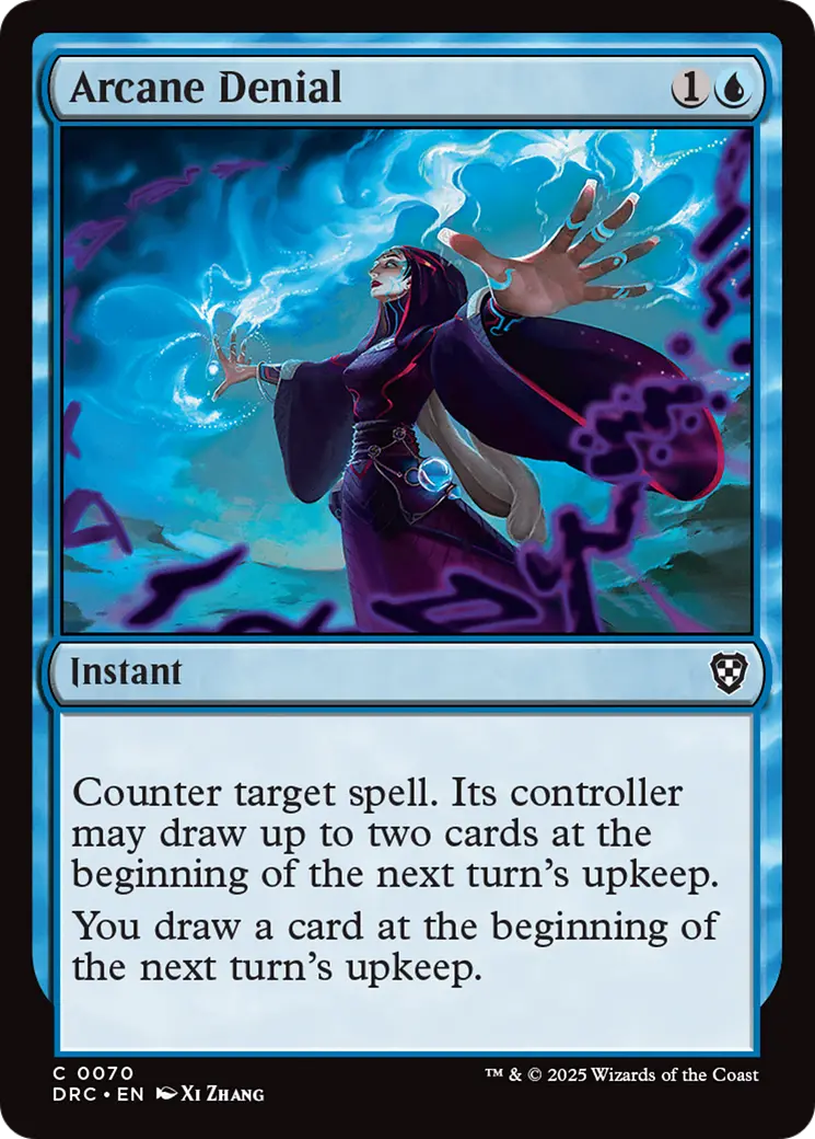 Arcane Denial [Aetherdrift Commander] 1